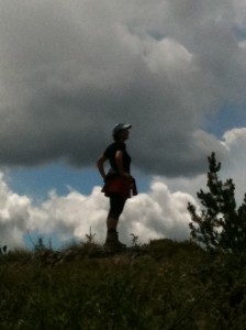 Anne at Lago di Ledro